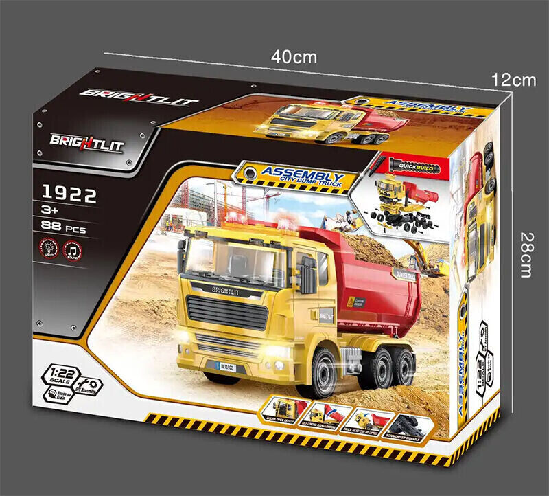 Auto sklápěč - skládací model 32 cm